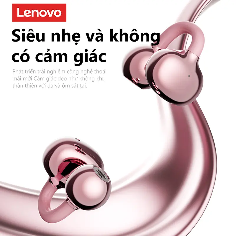 Tai Nghe Bluetooth 6.0 Không Dây, Lenovo LE302, Thời Lượng Pin Dài, Tai Nghe Kẹp Thể Thao, Âm Thanh Nổi HiFi, Khử Tiếng Ồn | BigBuy360 - bigbuy360.vn
