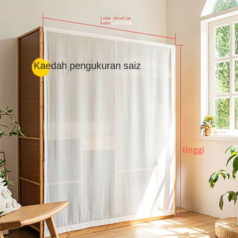 Tirai teduh Velcro untuk pintu kabinet, rak buku, kalis habuk, - TikTok ...