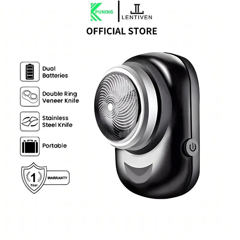 PUNING LENTIVEN Alat Cukur Elektrik C2 Shaver cukur jenggot Listrik Portable Pencukur 0