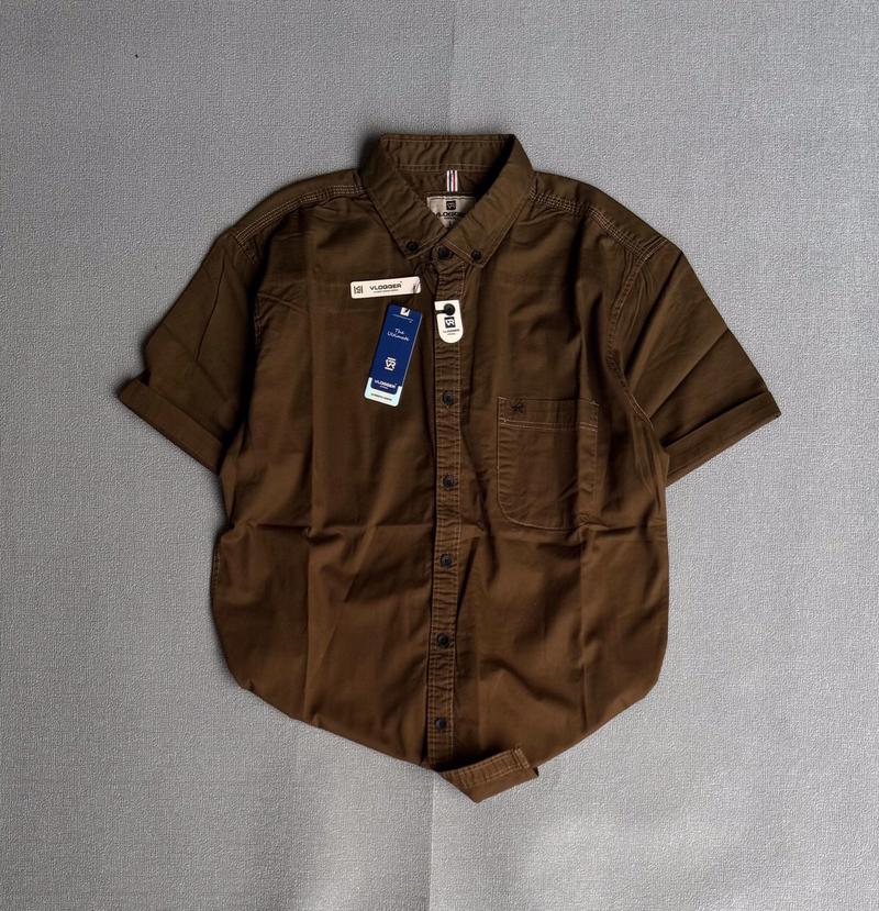 Product Introduction of Kemeja Skena Premium untuk Pria dan Wanita - Outfit Santai Coffeshop - Distro, Dewasa, Keren, Baju, Hitam, Katun, Surfing Nyaman Pendek 12