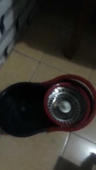 Product Review of Alat Pel Lantai Microfiber dengan Ember Spin Mop Mencuci dan Membilas Alat Pembersih Lantai Bahan Spin Press Stainless from C**z 1
