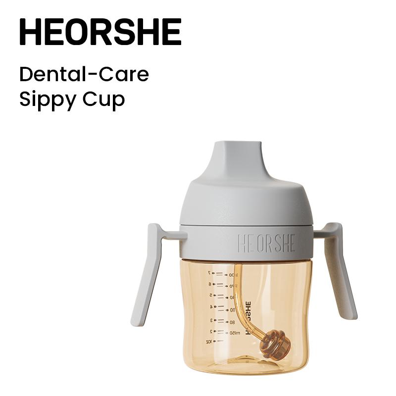  Cốc Nước Cho Em Bé Trẻ Sơ Sinh Trẻ Mới Biết Đi Không Chứa BPA Chống Tràn Dễ Cầm Nắm Thích Hợp Cho Trẻ Sơ Sinh 6 Tháng Đến 9 Tháng Tuổi 210ml Và Trên 300ml  HEORSHE  