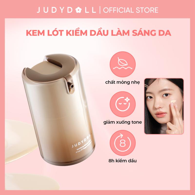 [HOT] JUDYDOLL Kem lót Mattifying Makeup Base Kiềm dầu Lâu trôi