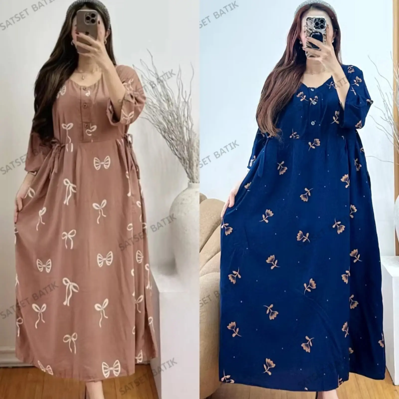 Pita coklat - Mawar navy