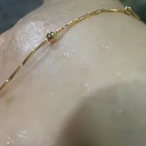 LM774 【COD】 Gelang Kaki Sederhana Anti Luntur Berlapis Emas Baja Tahan Karat Fashion Aksesoris Perhiasan Wanita Korea
