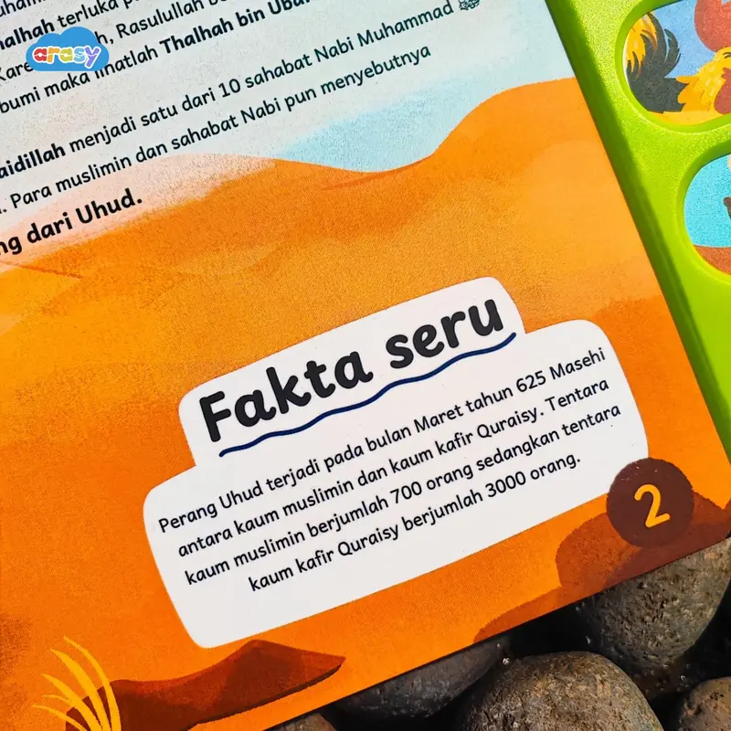 Arasy - Sound Book Mengenal Suara Hewan Lewat Cerita Bergambar - 10 Kisah Hewan dalam Al-Qur'an & Hadist 2