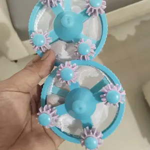 Laundry Ball Filter Mesin Cuci / Bola Filter Saringan Kantong Pembersih Rambut Bulu Mesin Cuci Plastik