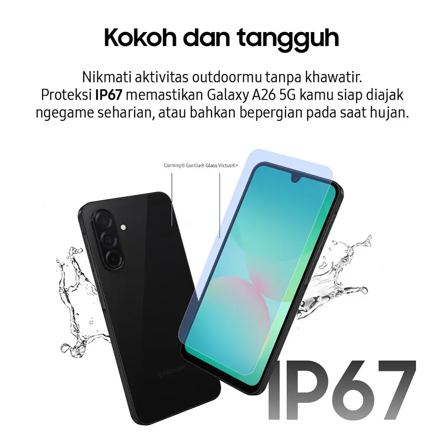 Samsung Galaxy A26 5G 8/256 GB 8GB 256GB - Camera 50 MP, Original, Garansi Resmi SEIN