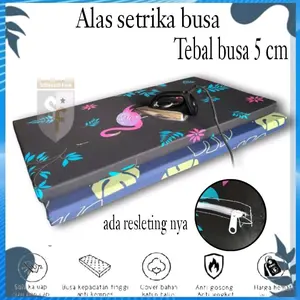 Alas Setrika.Alas Gosok .Alas Setrika 5cm.Busa hitam Portabel Rumah Tangga Sarung