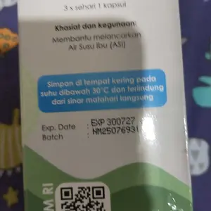 [COD] Protabumin Nutrimom ASI Booster Bantu Pelancar ASI dan Menutrisi Ibu Menyusui BPOM Halal 60 Kapsul [Rekomendasi Dokter dan Bidan Pelancar ASI Ibu Menyusui Bayi Pasca Persalinan]