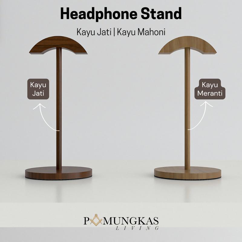 Pamungkas Living Headphone Stand Tempat Headphone Estetik 2