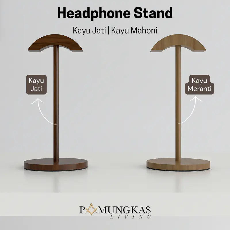 Pamungkas Living Headphone Stand Tempat Headphone Estetik 2
