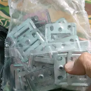 100pcs Klip WPC Braket - Alat Pasang Wall Panel Wood Pannel 36x50mm