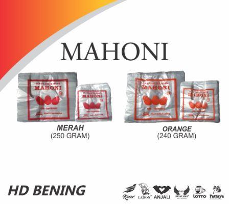 Gambar KANTONG PLASTIK KRESEK BENING MAHONI MERAH 15 24 -/+ 250GR MAHONI ORANGE 15 24 -/+ 240GR dari JS8 SHOP88 Kota Administrasi Jakarta Barat Tokopedia