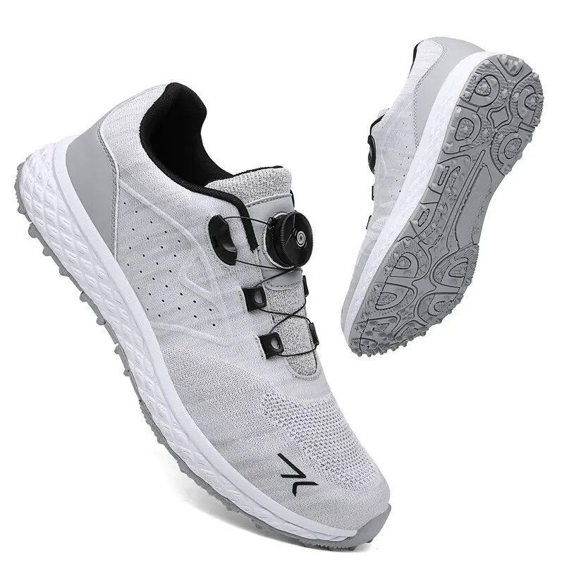 Golf Shoes for Men Breathable Non-slip Golf Sneakers Grass Walking Golfing Shoes Male Tenis Sports Golfer Footwear