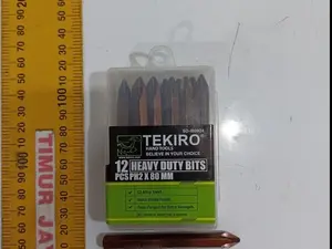 Tekiro Mata Obeng Ketok Plus PH2 8 x 80 mm Magnetic Heavy Duty Bits