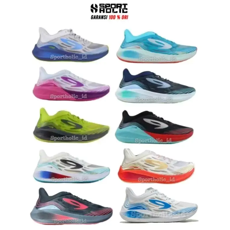 Sepatu Lari/Running Nineten 910 Haze Vision 100% Original