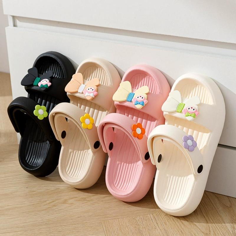Xăng Đan Mùa Hè Đế Mềm Chống Trượt Cho Nữ, Giày Trượt Hoạt Hình, Dễ Thương, Thoải Mái, Dép Đi Trong Phòng Tắm Và Vòi Hoa Sen 4