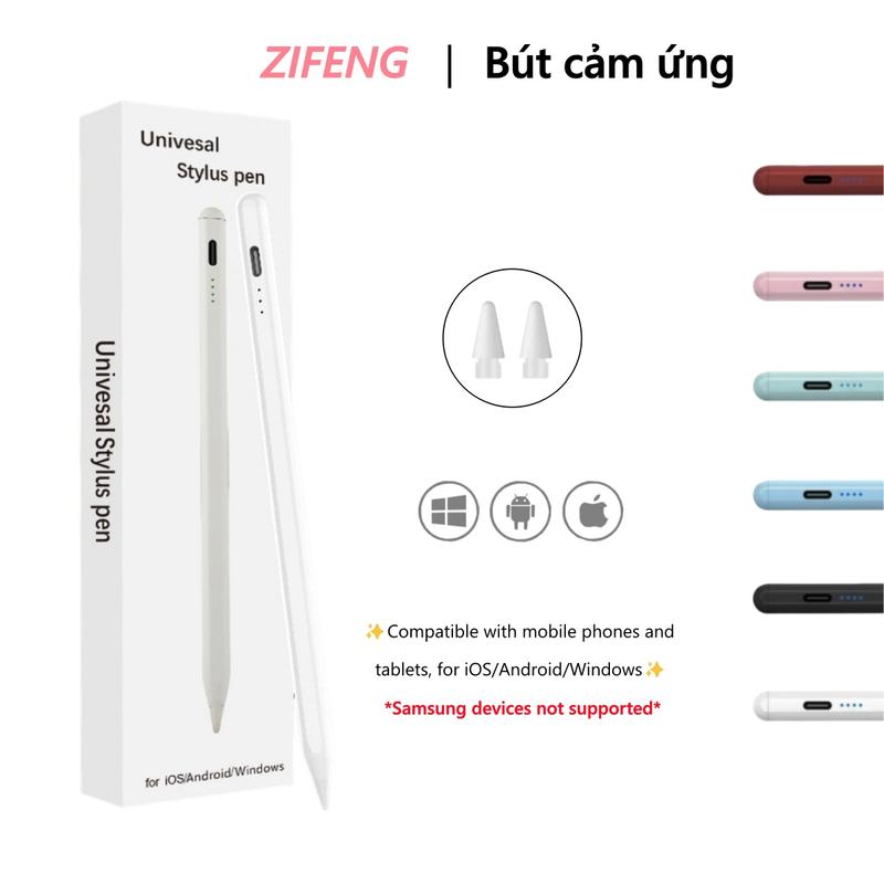 Bút Điện Dung, Bút cảm ứng, Stylus Pen, Nhiều màu sắc, Tương thích với iOS / Android, Màn hình Power, Bút chì Ipad, Cho iPad / Android  Pad Điện Thoại