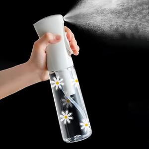 1pc botella pulverizadora alta presión 200/300ml, continua y automática, blanca, superfina, herramientas para el cabello, adecuada para baños, dormitorios, cocinas, tocadores, salones de belleza y otros lugares.
