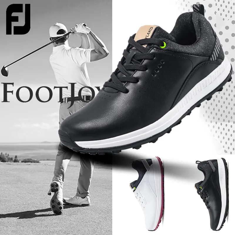 Waterproof Golf Shoes Men Professional Golf Sneakers Spikless Light Weight Walking Footwears Outdoor Male Walking Shoes
