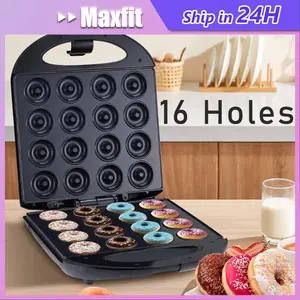 6/16 Buah Alat Pembuat Donut / Donut Maker / Donat Elektrik Advance