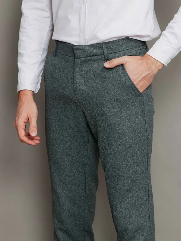 PAKET HEMAT 2 Celana Formal Pria Panjang Bahan kantor kerja formal PRIA Slimfit Dewasa 6