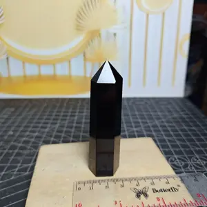Batu Natural Pointer / Tower Black Obsidian (1)
