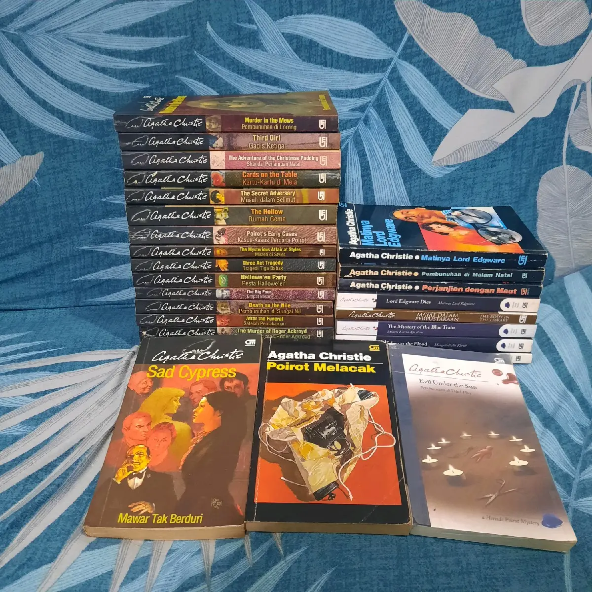 Agatha Christie Buku Novel Misteri Detektif Bahasa Indonesia Hercule Poirot Miss Marple Banyak Pilihan Judul