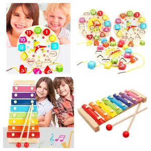 HAND KNOCKS THE XYLOPHONE/SETON CLOCK/MAINAN MUSIK/MUSIC TOYS/MAINAN EDUKASI ANAK/EDUCATION TOYS/KIDS TOYS/FAMILY GAME/PARTY GAME