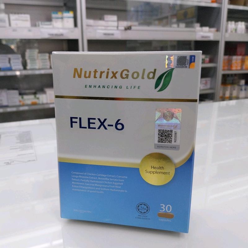 Nutrix Gold NUTRIXGOLD FLEX-6 30 CAPSULES - TikTok Shop Malaysia