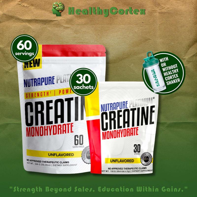 Nutrapeur Nutrapure Platinum Creatine Monohydrate 60 and 30 Servings - TikTok ...
