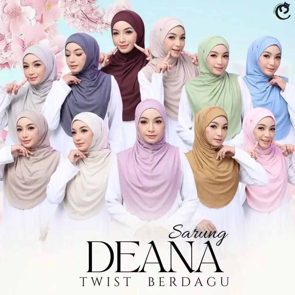 TUDUNG SARUNG DEANA TWIST BERDAGU