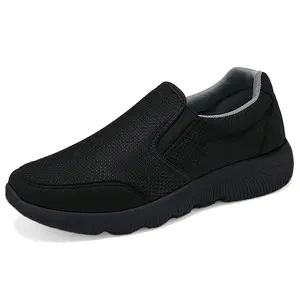 Sepatu Slip On Full Hitam Morelo Sepatu Santai Sepatu Kerja Kasual
