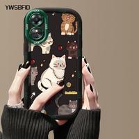 Gambar YWSBFID Casing Hp untuk OPPO A17 A17K Case Pola Kucing lucu Kasing Macarons Cesing Silikon Softcase kepulan krim Casing - Gaya1, OPPO A17 dari YWSBFID MALL Kab. Tangerang 2 Tokopedia