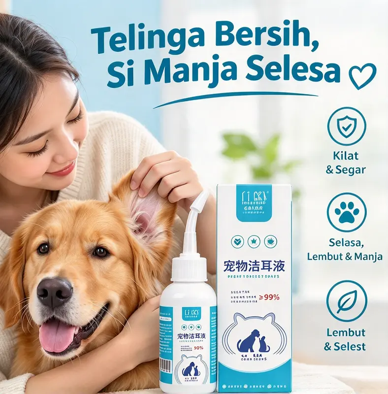 Pet Ear Cleaning Liquid Foto 2
