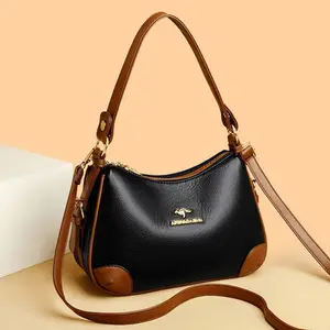 Tas Selempang Bahu Wanita Fashion Stylish Tas Cewek Simple Minimalis Terbaru Tas Kulit Wanita Premium