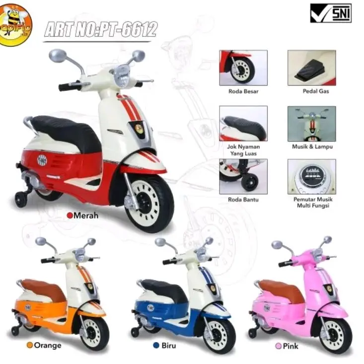 RC MOTORCYCLE PACIFIC JR PT-6612