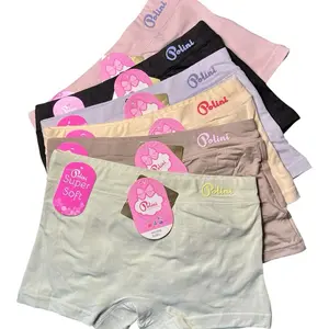 ( 3 pcs,6 pcs ) Celana dalam boxer anak perempuan POLINI 306 bahan soft lembut Fashion