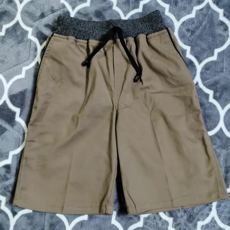 NAYOMI OFFICIAL • Paket 100rb dapat 10pcs || celana pendek anak unisex pria wanita usia 3-10tahun fashion chinos POLOS harian pinggang karet melar bahan katun nyaman adem 7