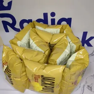 Jackpot maxx Snack Berhadiah uang Tunai Dan Emas harga ecer promo chiki ciki berhadiah BILA BERUNTUNG Big Ohayo Big Aries GO Prime Renceng Crispy