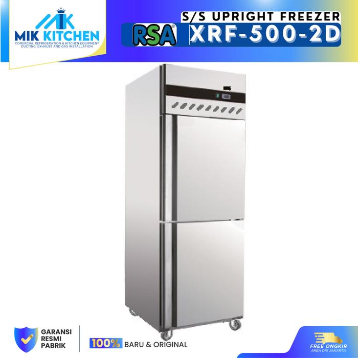 Jual RSA STAINLESS STEEL UPRIGHT FREEZER XRF-500-2D - Jakarta Barat ...