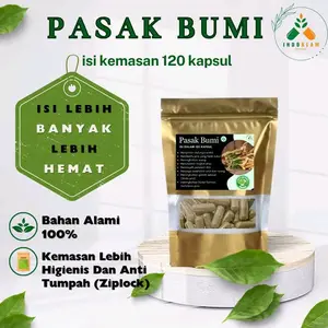 120 Kapsul Herbal AKAR PASAKBUMI 100% Herbal Alami Berkualitas Premium