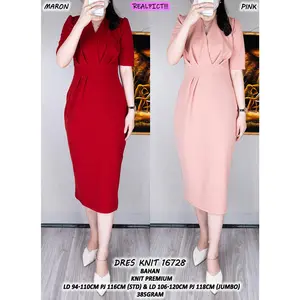 DRES KNIT 16728 (READY STOK)