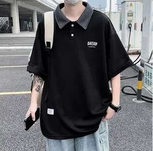 KAOS POLO JUMBO BIGSIZE (M-6XL) KAOS POLO JUMBO SHIRT DAISUP SIMPLE STYLE UNISEX M L XL 2XL 3XL 4XL 5XL 6XL KOREAN STREET
