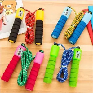 MSIC Skipping Lompat Tali Jump Rope Original (2,87 Meter) Dengan Counter Alat Hitung Putaran Model Penghitung Cocok Untuk Kegiatan Olahraga Lompat Tali Dan Seni Bela Diri