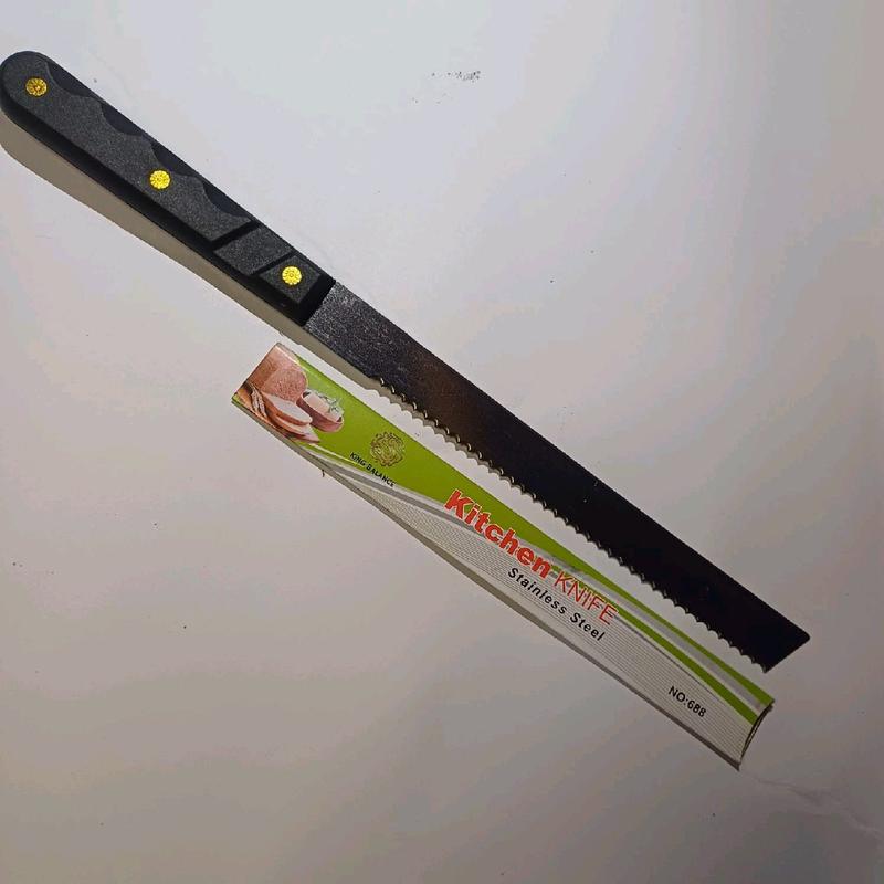 PISAU ROTI DUA SISI, KITCHEN KNIFE  Kitchenware Pisau potong 6