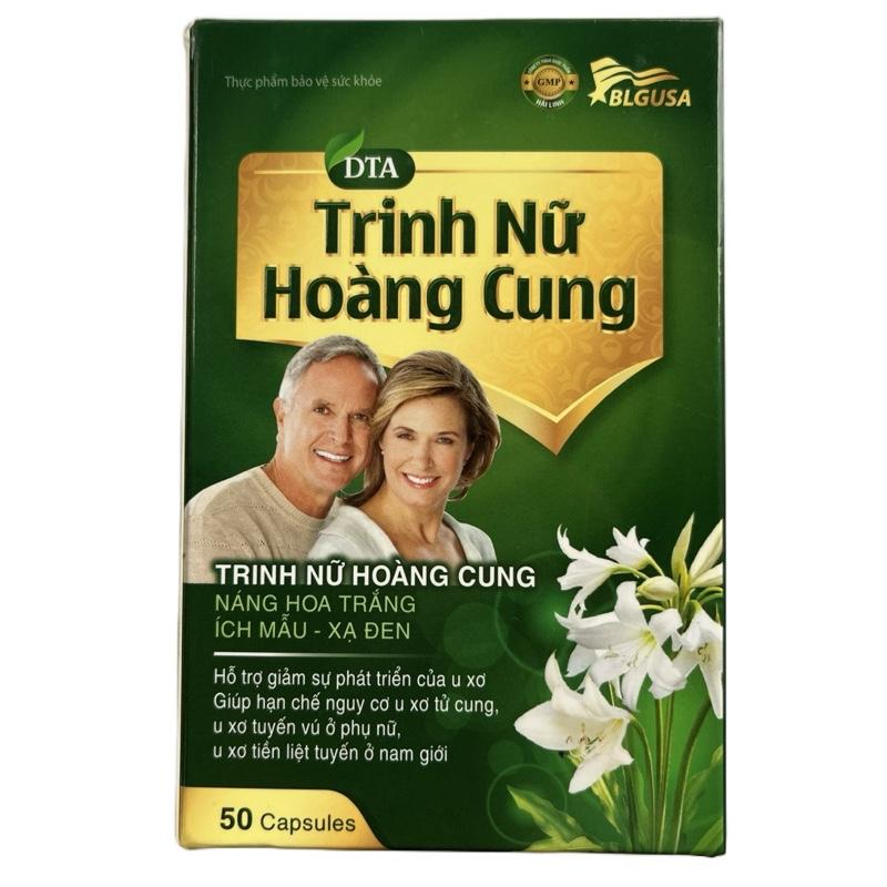 Viên uống Trinh Nữ Hoàng Cung Hỗ trợ giảm sự phát triển của u nang BT u xơ tử cung ở Nữ và U xơ lành tính tiền liệt tuyến ở Nam