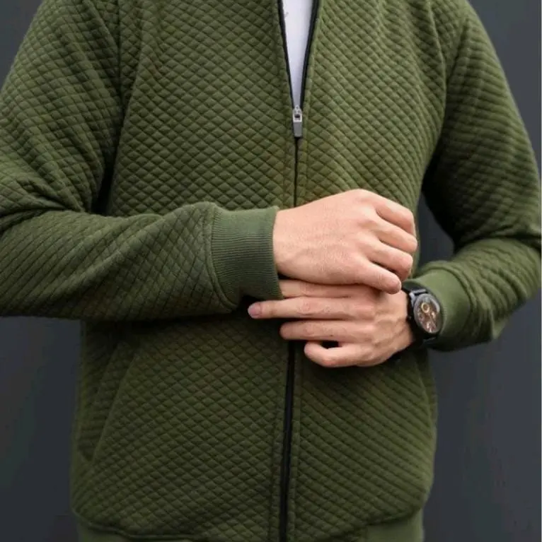 Jaket Comfy Bomber Original Premium Casual Hitam Dewasa Pria - Distro 3