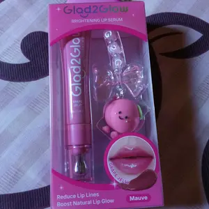 [New Shade] Glad2Glow Brightening Lip Serum - BERRY SODA SHADE READY STOCK!!! VC-IP Vitamin E 3in1  Lip Serum Treatment  Melembabkan Mencerahkan Bibir Gelap Lip Tint Warna Natural Glowing Tahan Lama Buildable Natural Lip Color Care G2G